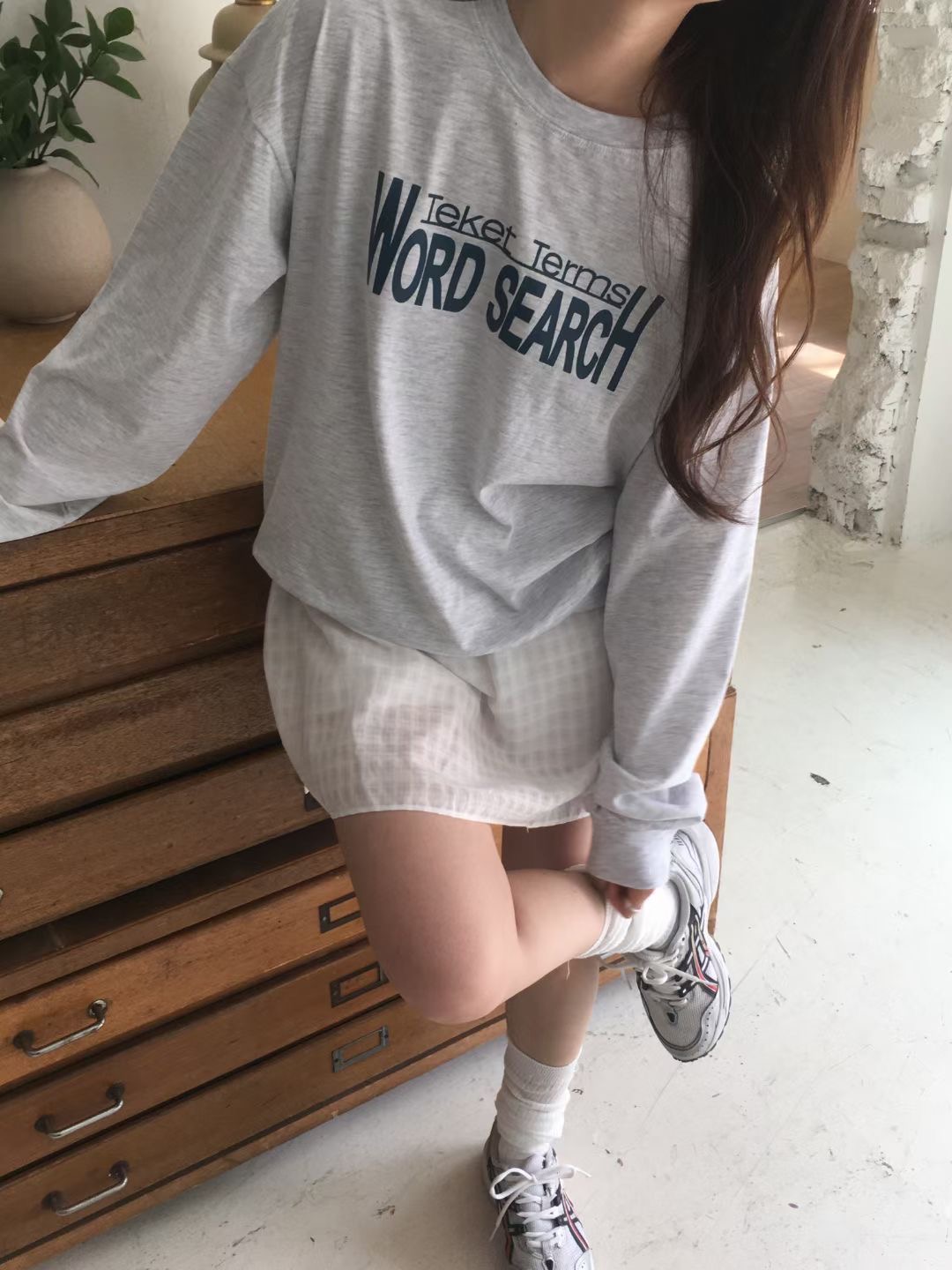 WEARME韓國直郵東大門實拍女裝新品真品推薦職業24春夏衛衣WEARME衛衣圖色3