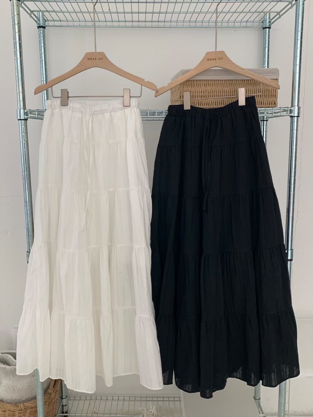 WEARME韓國直郵東大門實拍女裝新品休閑熱賣24春夏時尚長裙WEARME長裙