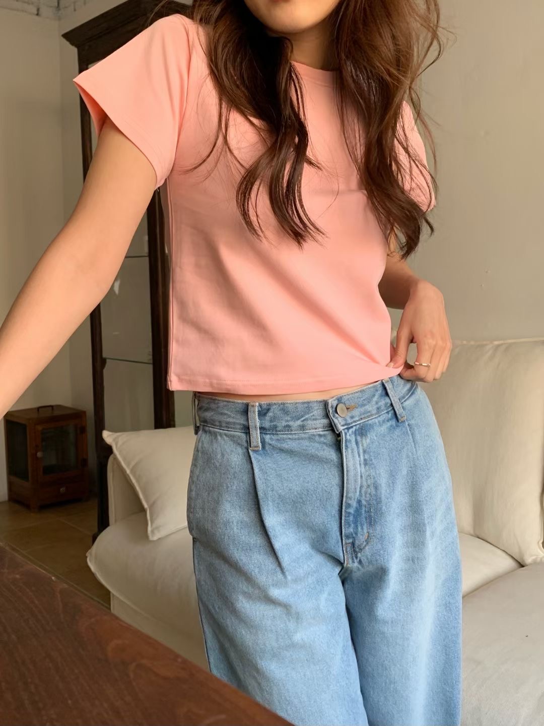 WEARME韓國直郵東大門代購女裝新款熱賣休閑推薦時尚職業T恤WEARMET恤