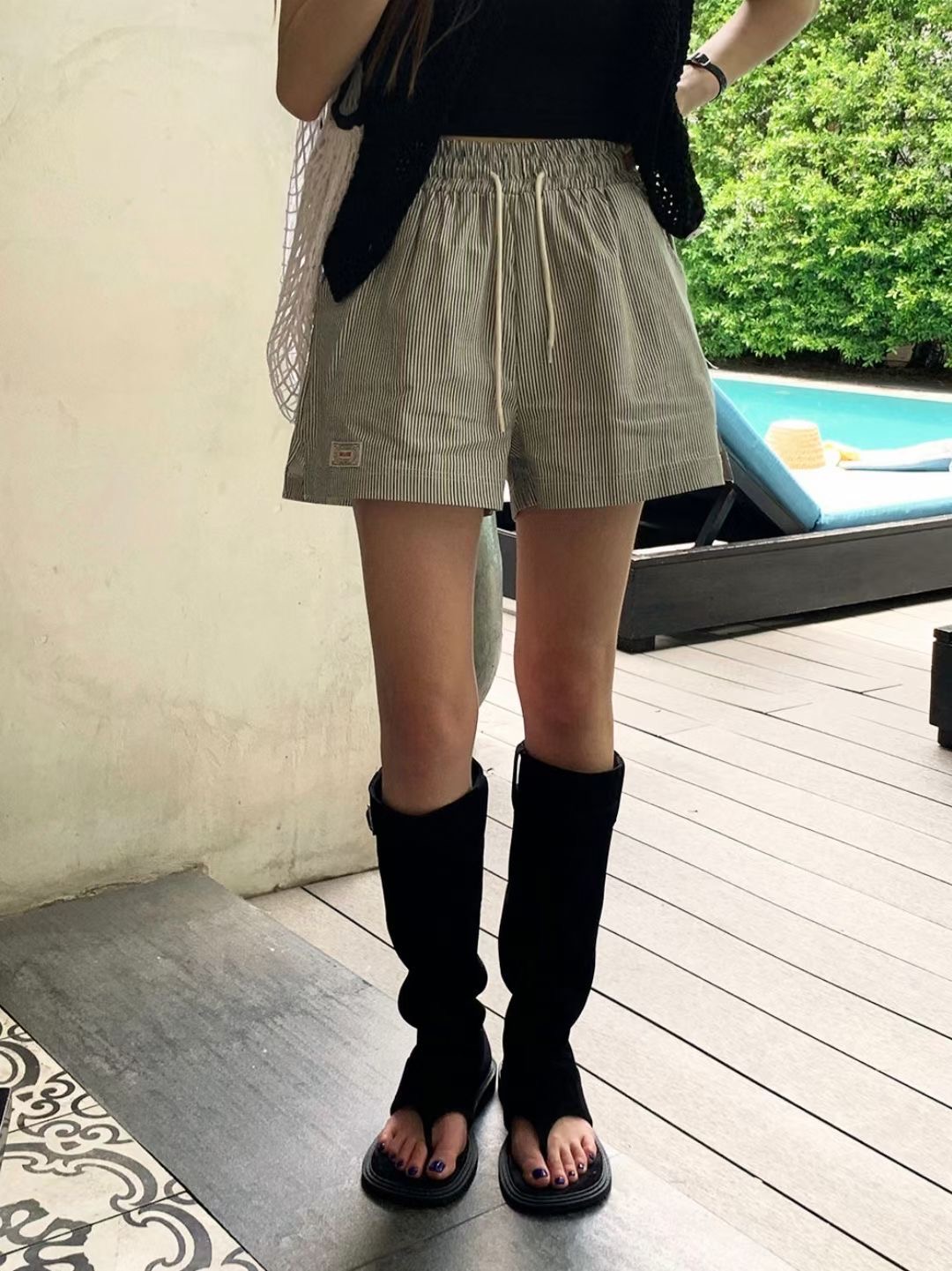 WEARME韓國直郵東大門代購女裝新品人氣推薦休閑時尚熱賣短褲WEARME短褲圖色2