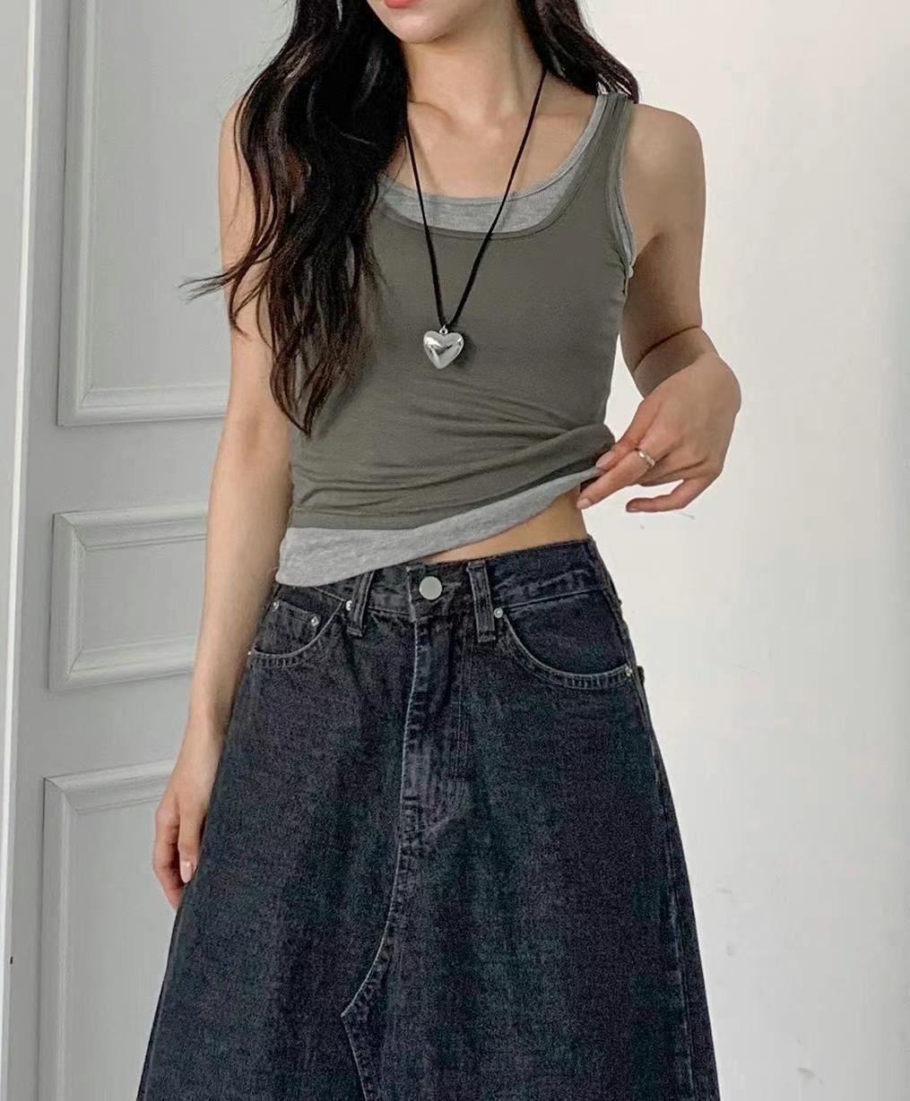 BUSTLING韓國直郵東大門代購女裝新款推薦24春夏吊帶背心BUSTLING吊帶/背心圖色2