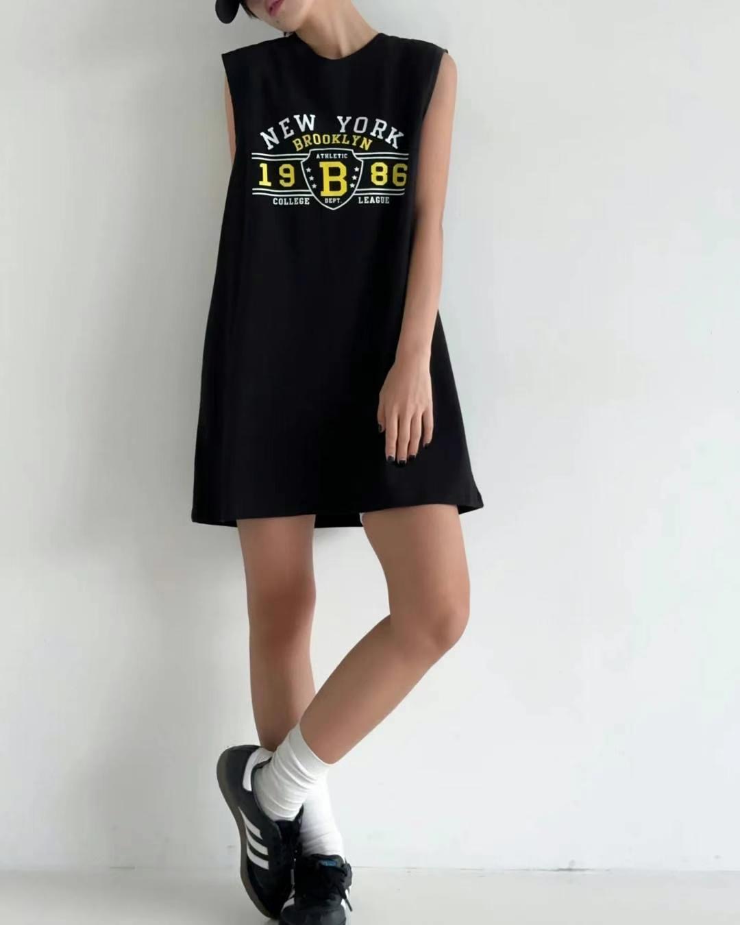 BUSTLING韓國直郵東大門代購女裝新品24春夏時尚人氣連衣裙BUSTLING連衣裙圖色2