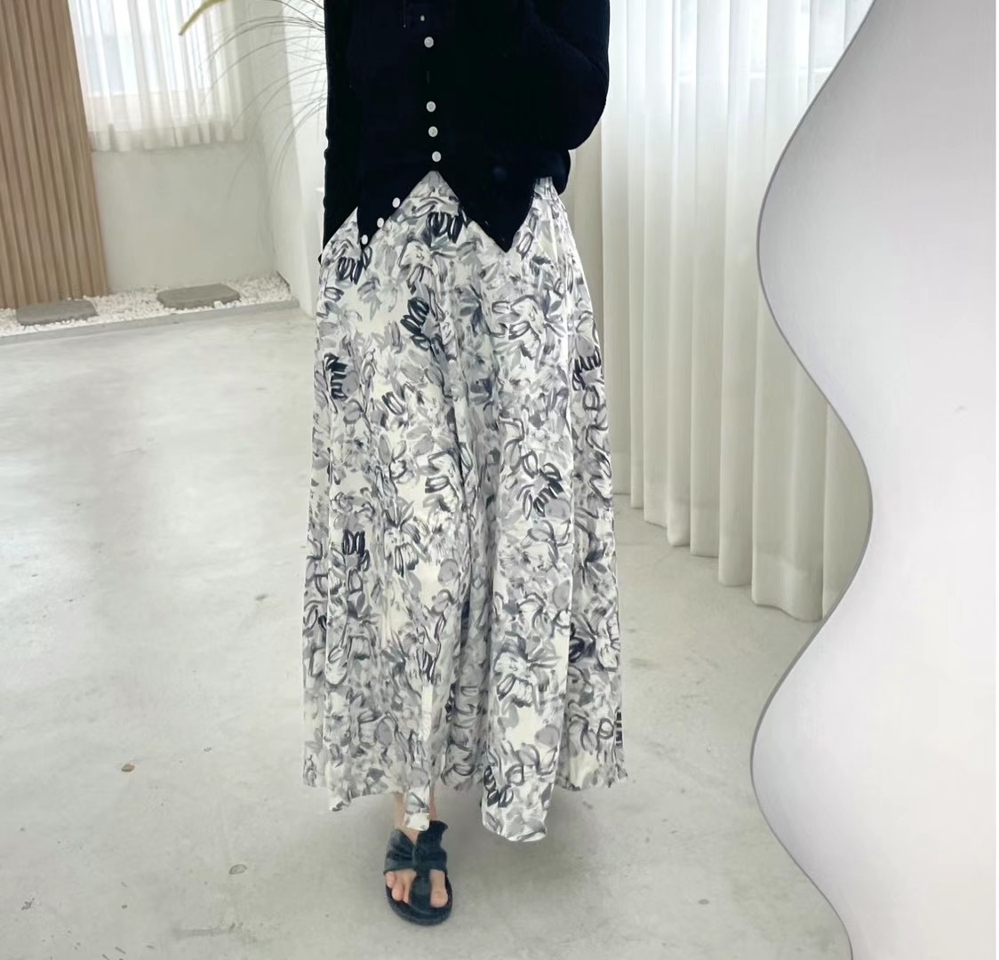 ERICA韓國直郵女裝新品時尚人氣職業真品熱賣休閑推薦24春夏長裙ERICA長裙