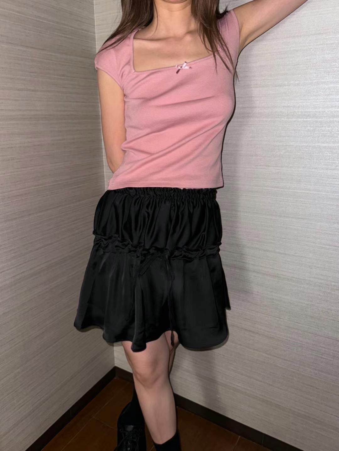 FAVOURED韓國直郵女裝新品熱賣24春夏休閑推薦人氣時尚短裙FAVOURED短裙