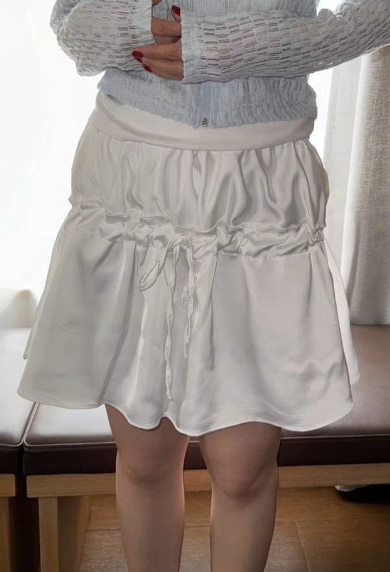 FAVOURED韓國直郵女裝新品熱賣24春夏休閑推薦人氣時尚短裙FAVOURED短裙