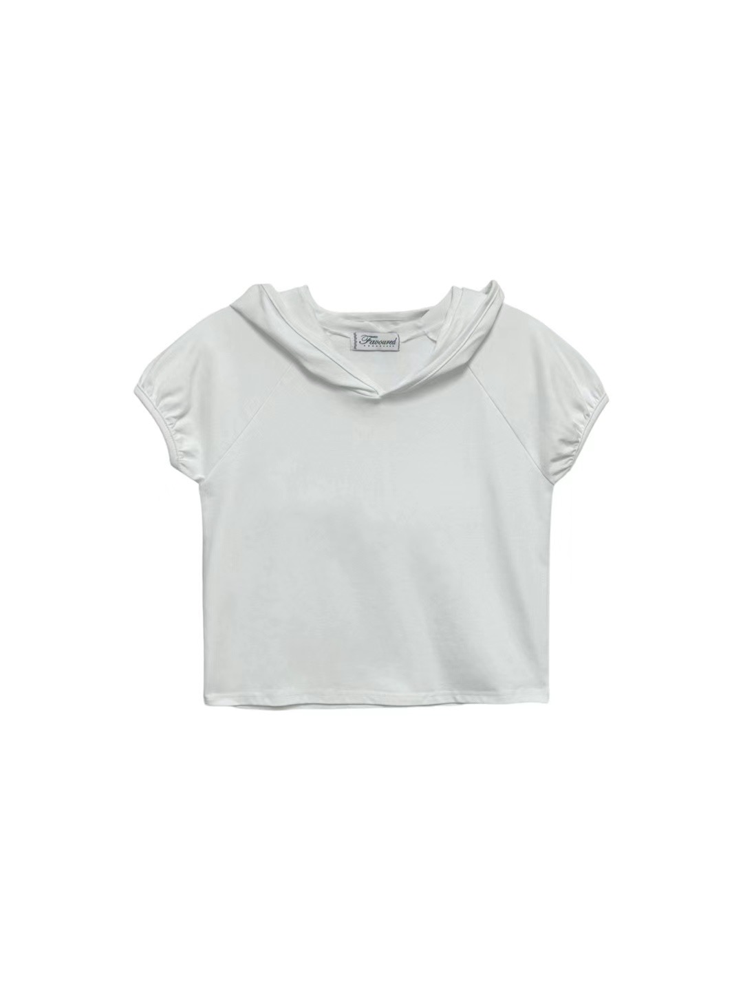 FAVOURED韓國直郵東大門代購女裝新品真品休閑時尚24春夏T恤連帽FAVOUREDT恤圖色3