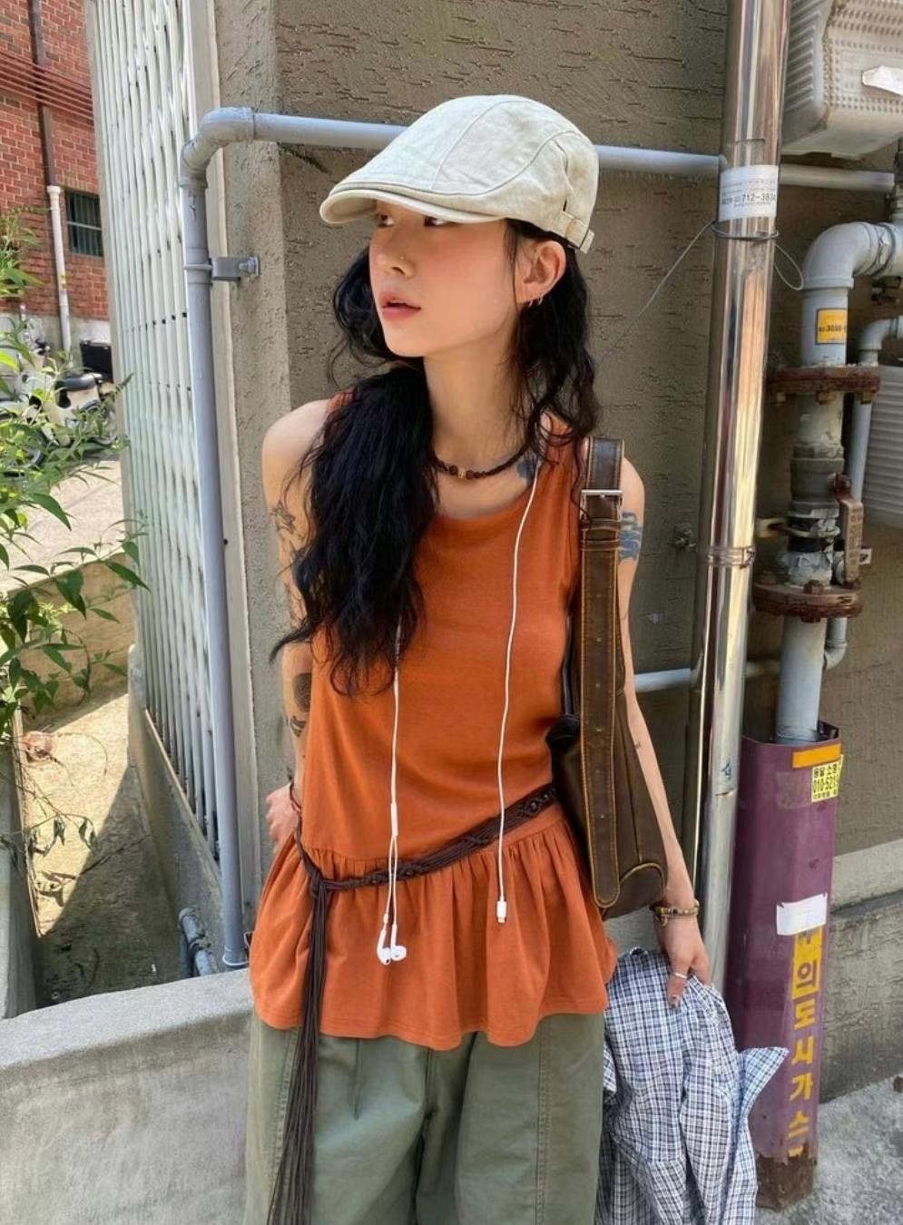 FAVOURED直郵韓國代購女裝新款人氣24春夏職業真品連衣裙FAVOURED連衣裙
