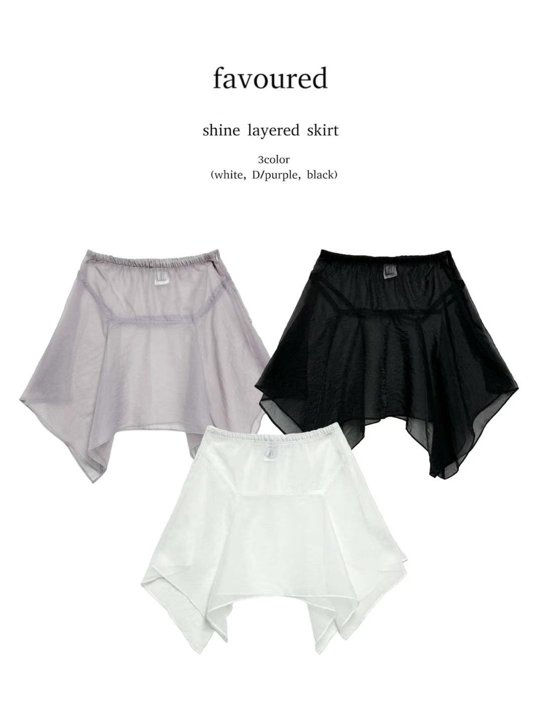 FAVOURED韓國直郵東大門實拍女裝新品時尚人氣推薦真品短裙FAVOURED短裙