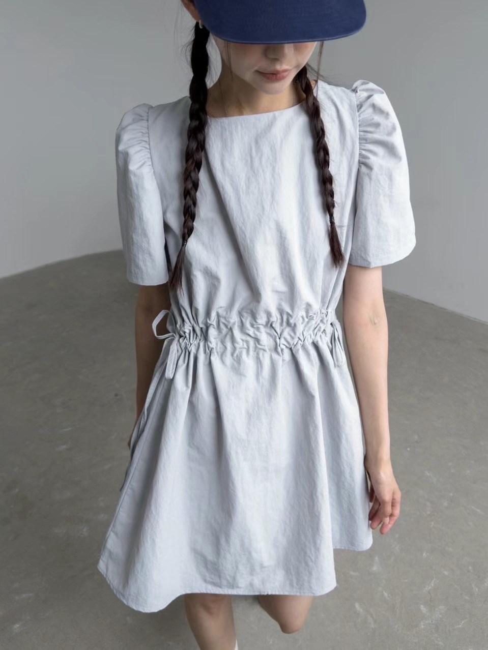 HWYL直郵韓國代購女裝新款職業時尚休閑熱賣24春夏連衣裙ELMU連衣裙圖色2