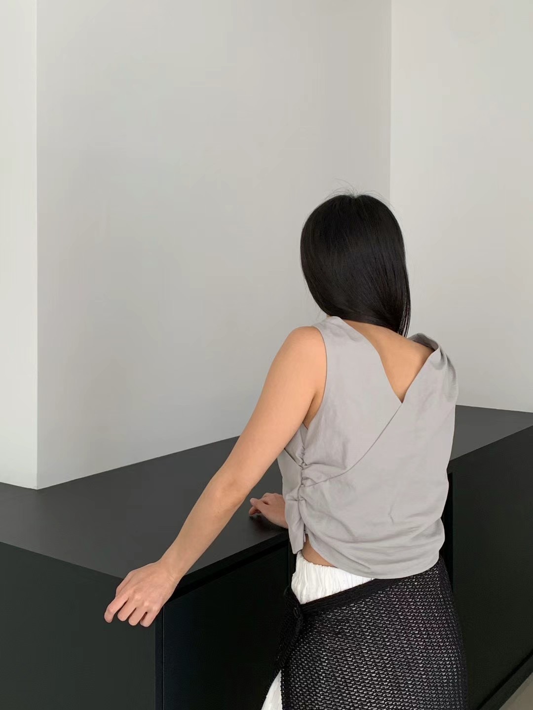 HWYL直郵韓國代購女裝新款真品24春夏休閑推薦時尚吊帶背心ELMU吊帶/背心