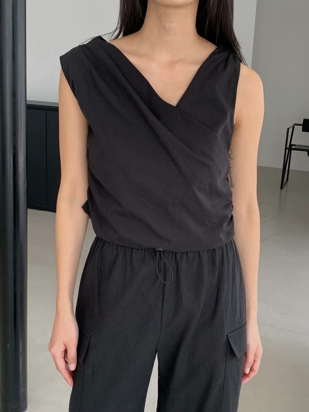 HWYL直郵韓國代購女裝新款真品24春夏休閑推薦時尚吊帶背心ELMU吊帶/背心圖色3