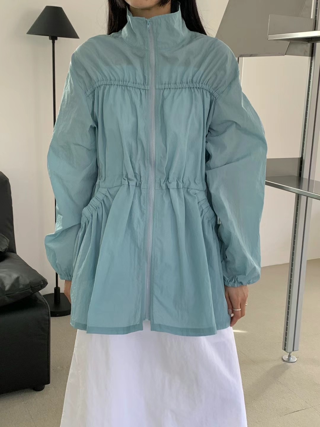 HWYL韓國直郵東大門代購女裝新品24春夏時尚休閑真品夾克ELMU夾克