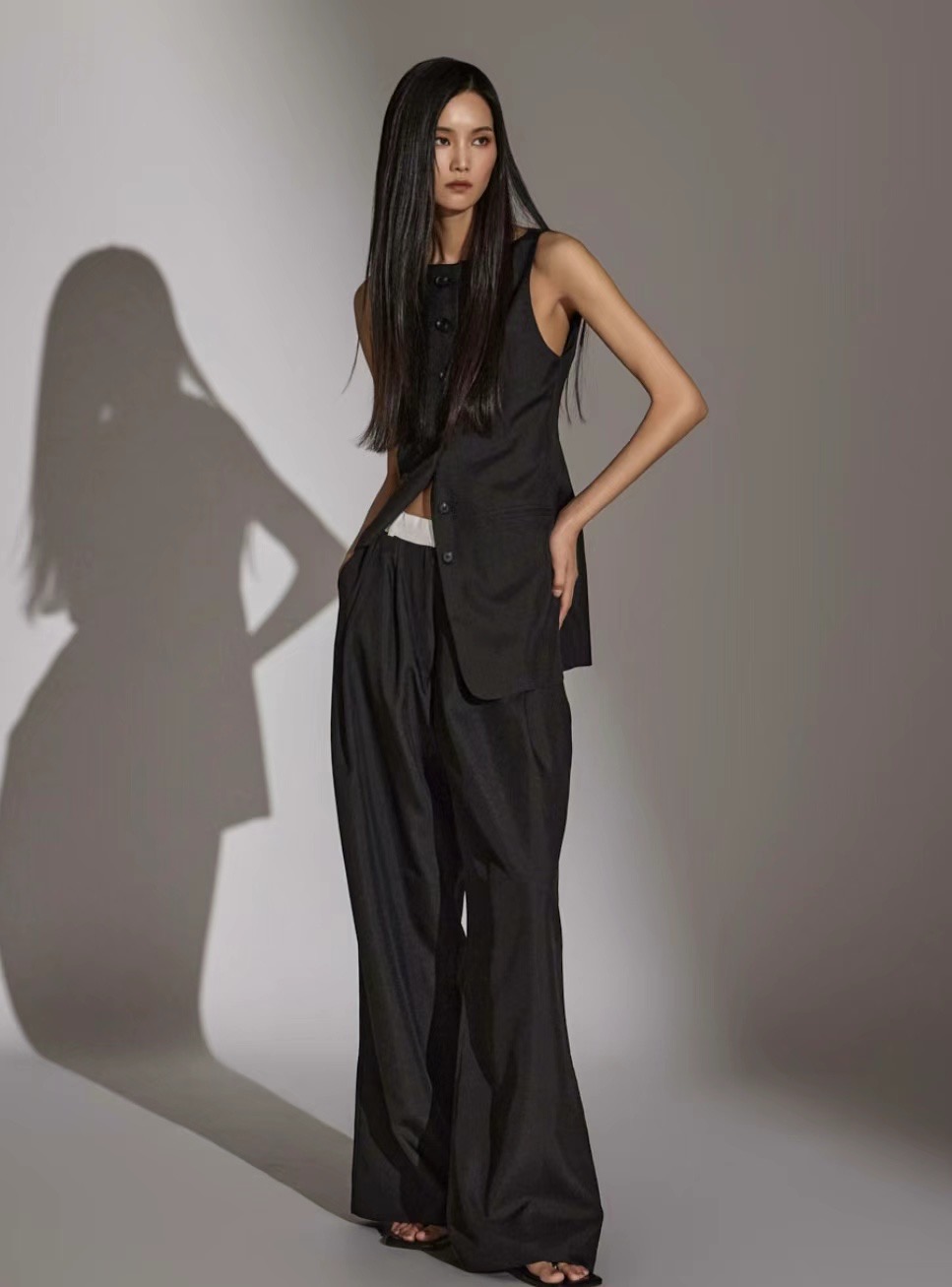 IACOCCA韓國直郵女裝新品24春夏時尚人氣休閑職業推薦休閑褲IACOCCA休閑褲