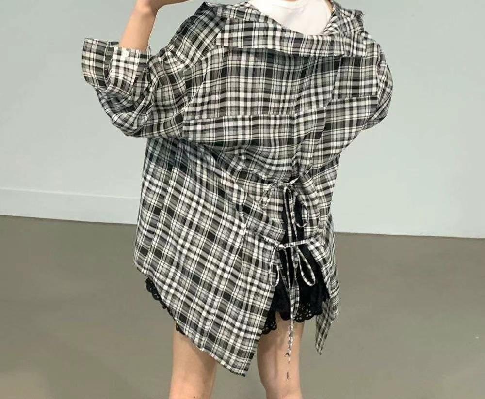KALOS韓國直郵東大門實拍女裝新品職業真品人氣24春夏襯衫蕾絲衫KALOS襯衫/蕾絲衫
