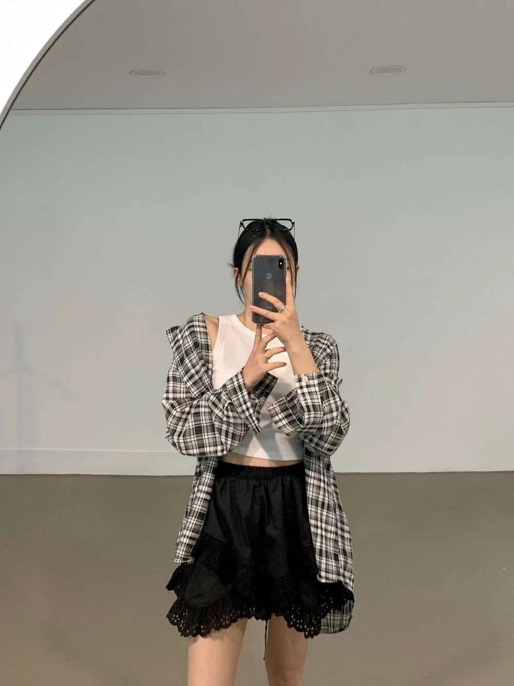 KALOS韓國直郵東大門實拍女裝新品職業真品人氣24春夏襯衫蕾絲衫KALOS襯衫/蕾絲衫圖色2