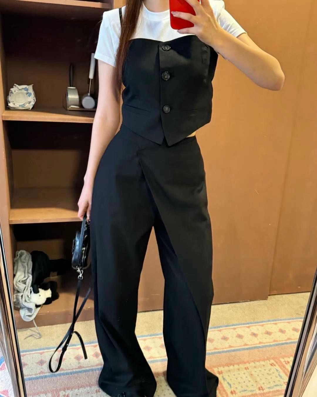 KALOS直郵韓國代購女裝新品人氣推薦時尚休閑24春夏真品套裝KALOS套裝