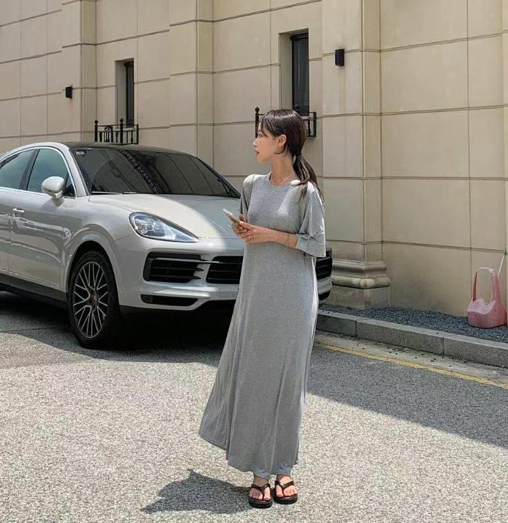 LULI韓國直郵女裝新款休閑人氣24春夏推薦職業時尚連衣裙LULI連衣裙
