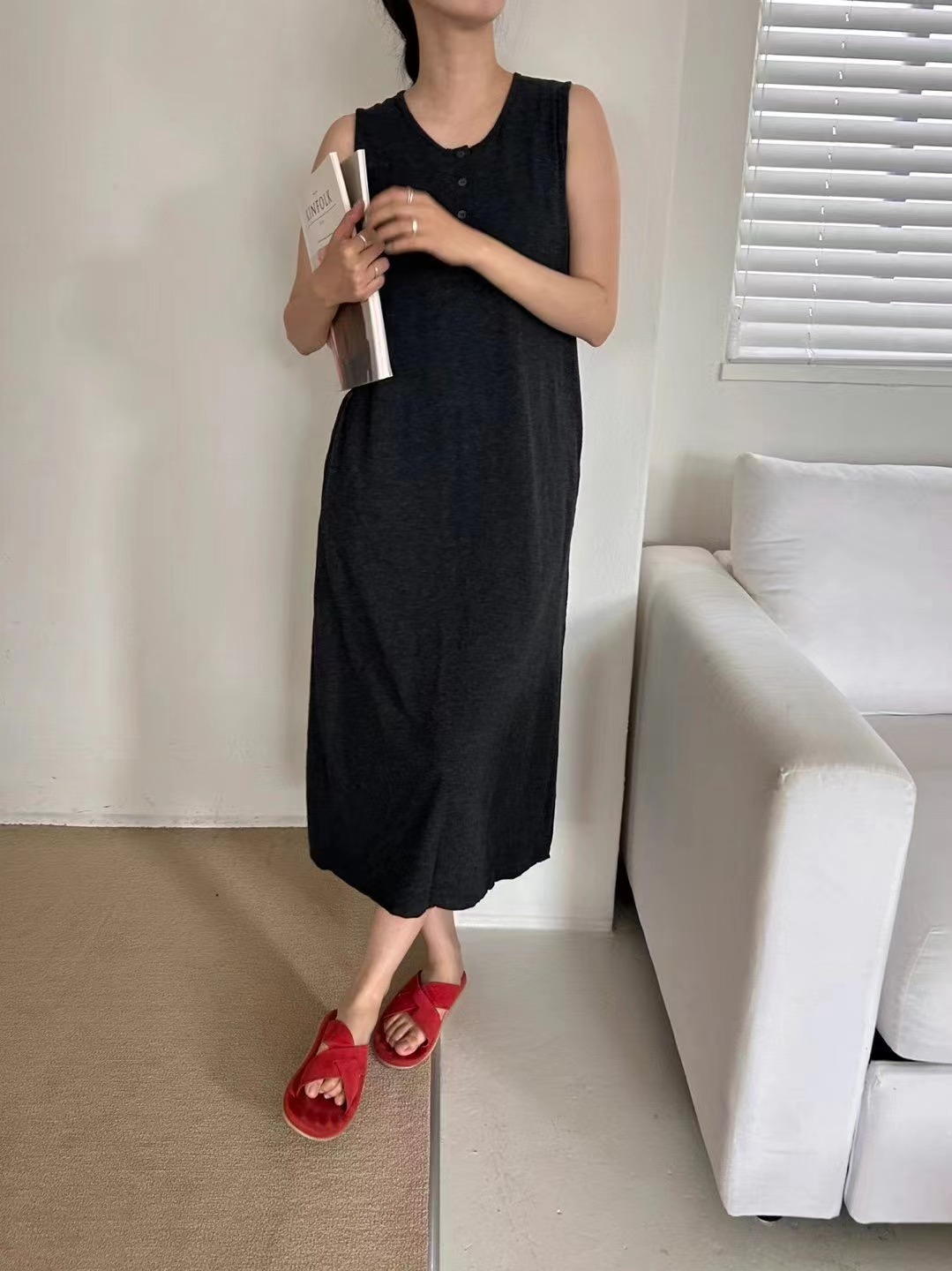 LANDMARK直郵韓國代購女士新款24秋夏人氣熱賣時尚連衣裙LANDMARK連衣裙