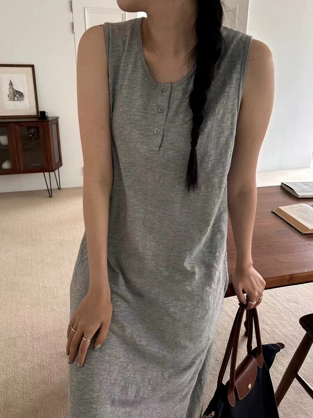 LANDMARK直郵韓國代購女士新款24秋夏人氣熱賣時尚連衣裙LANDMARK連衣裙