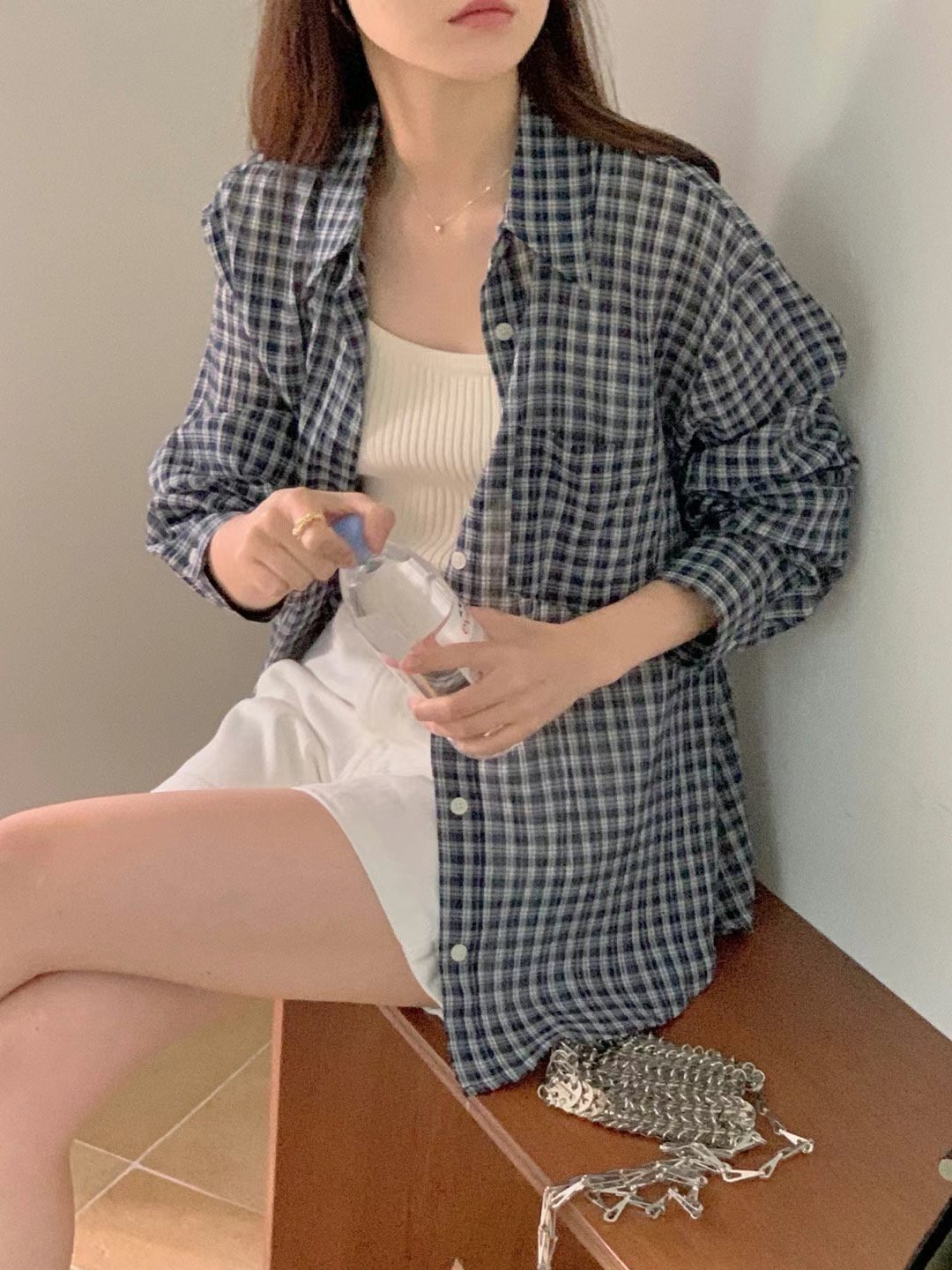 LIBRE直郵韓國代購女裝新品人氣熱賣職業時尚真品襯衫蕾絲衫LIBRE襯衫/蕾絲衫
