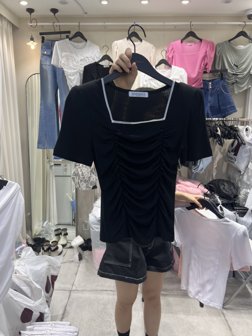 MONG9S韓國直郵女裝新款熱賣推薦休閑職業真品人氣吊帶背心MONG9S吊帶/背心圖色3