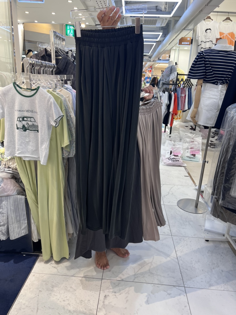 PLANTS ON GRAY韓國直郵東大門實拍女裝新品時尚休閑褲闊腿褲PLANTS ON GRAY休閑褲圖色3