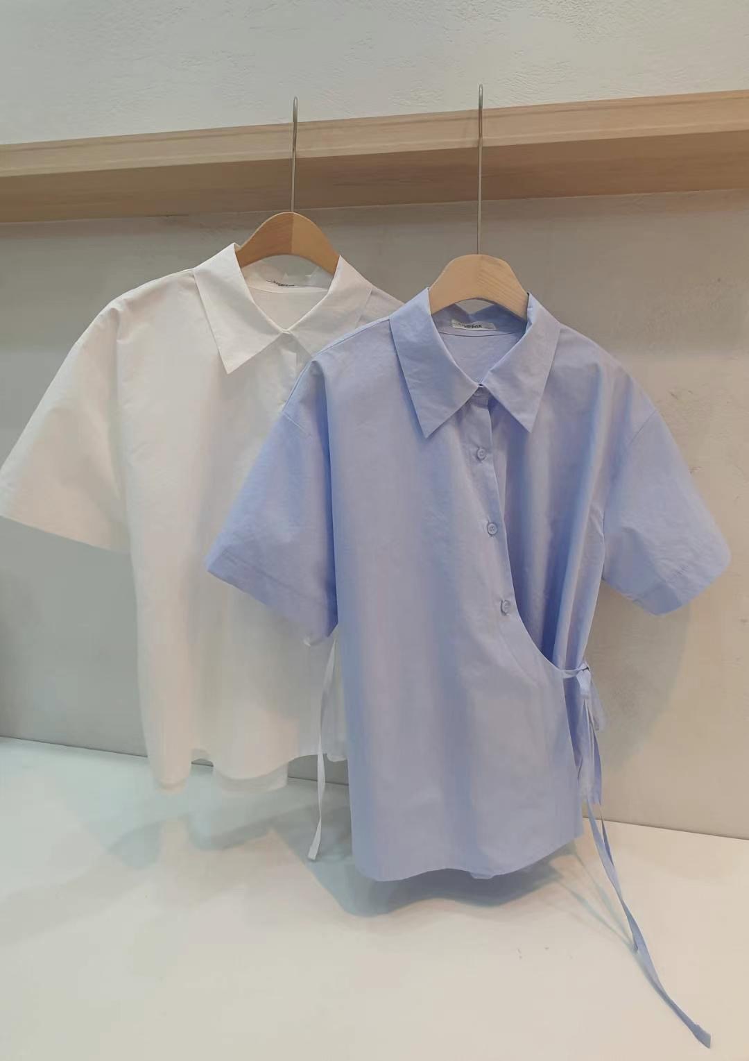PRADA-프라다-OT韓國直郵東大門代購女裝新品人氣襯衫蕾絲衫PRADA-프라다-OT襯衫/蕾絲衫
