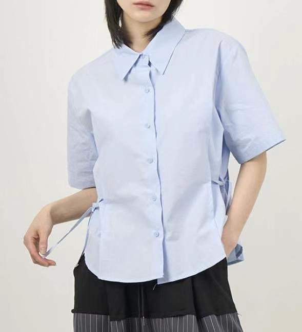 PRADA-프라다-OT韓國直郵東大門實拍女裝新品24春夏襯衫蕾絲衫PRADA-프라다-OT襯衫/蕾絲衫