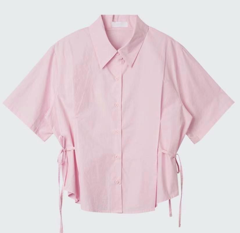 PRADA-프라다-OT韓國直郵東大門實拍女裝新品24春夏襯衫蕾絲衫PRADA-프라다-OT襯衫/蕾絲衫圖色3