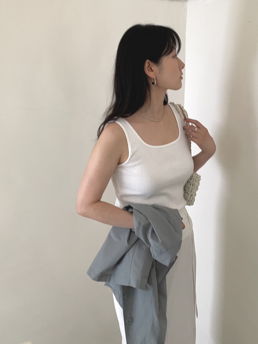 Sendtwo韓國直郵女裝新品推薦時尚24春夏人氣熱賣吊帶背心SENDTWO吊帶/背心圖色7