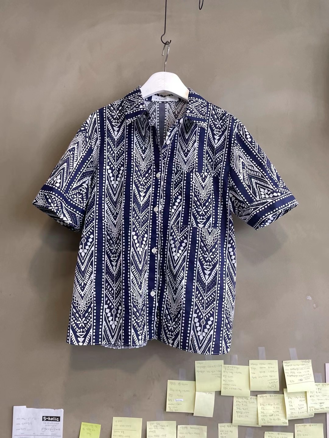 S-HOLIC-S홀릭-OT韓國直郵女裝新品24春夏真品襯衫蕾絲衫s-holic/JEAN襯衫/蕾絲衫