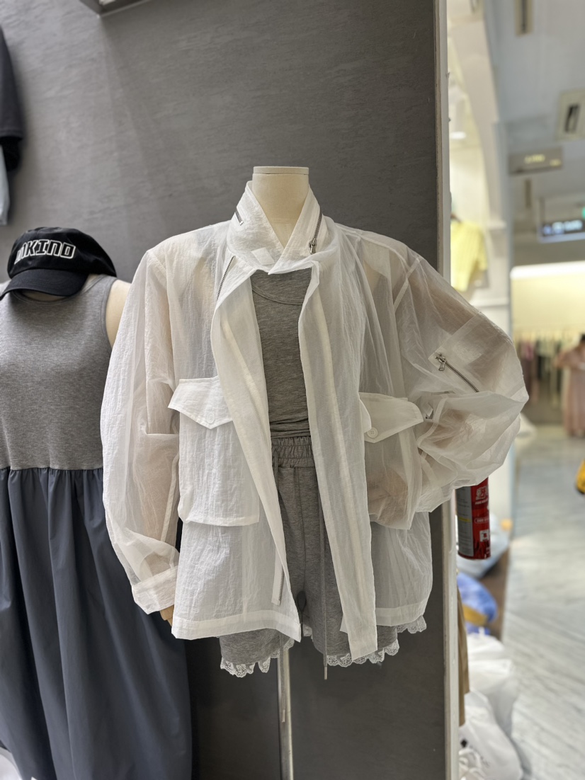 TOPQUEEN韓國直郵東大門代購女裝新品人氣職業真品夾克口袋UOOV夾克圖色2