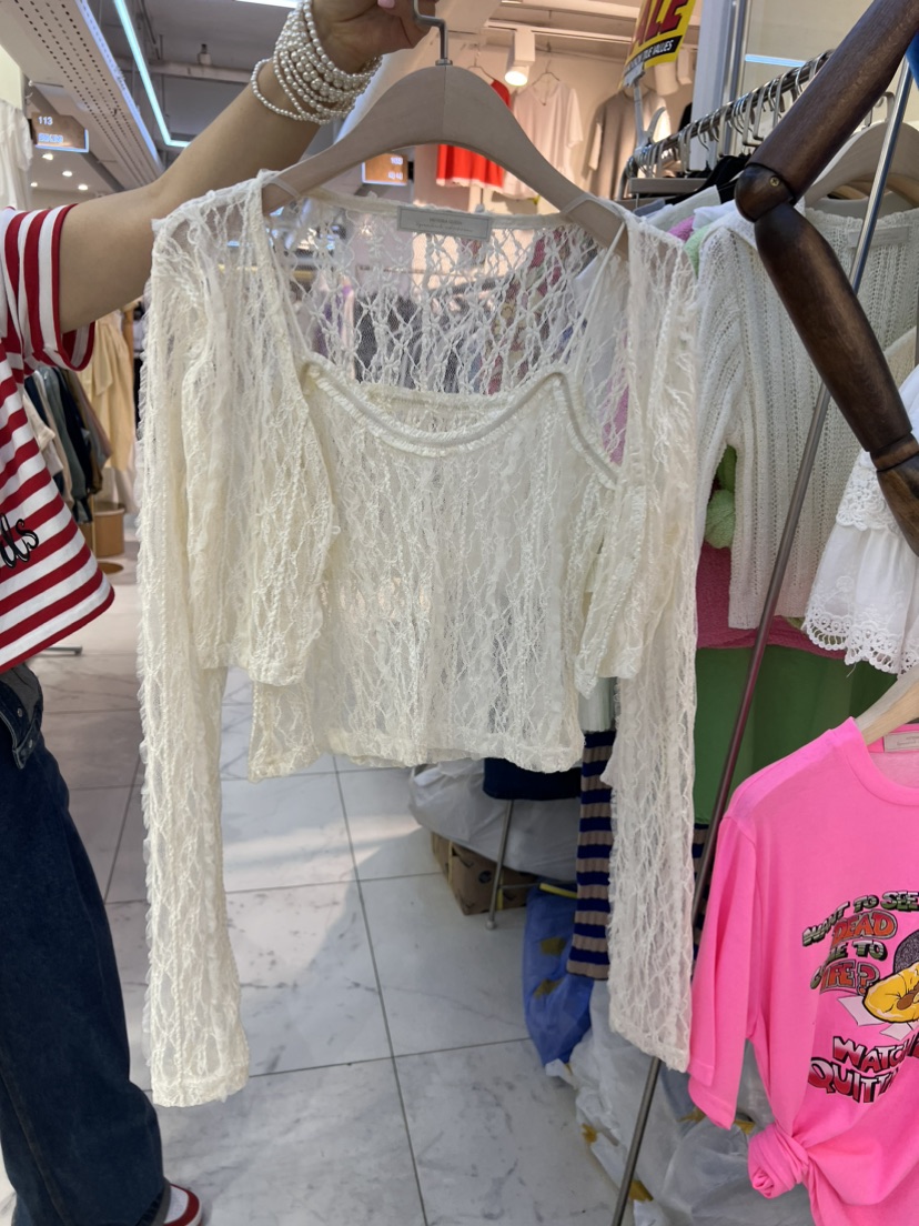 VICTORIA QUEEN韓國直郵女裝新款真品熱賣時尚休閑24春夏套裝CAT.S套裝圖色1