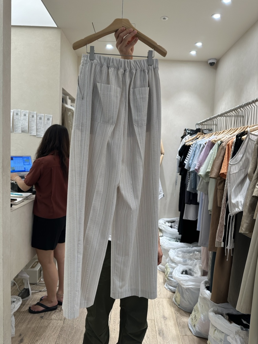 2nd GATE直郵韓國代購女裝新品職業人氣推薦24春夏休閑褲2ND GATE休閑褲