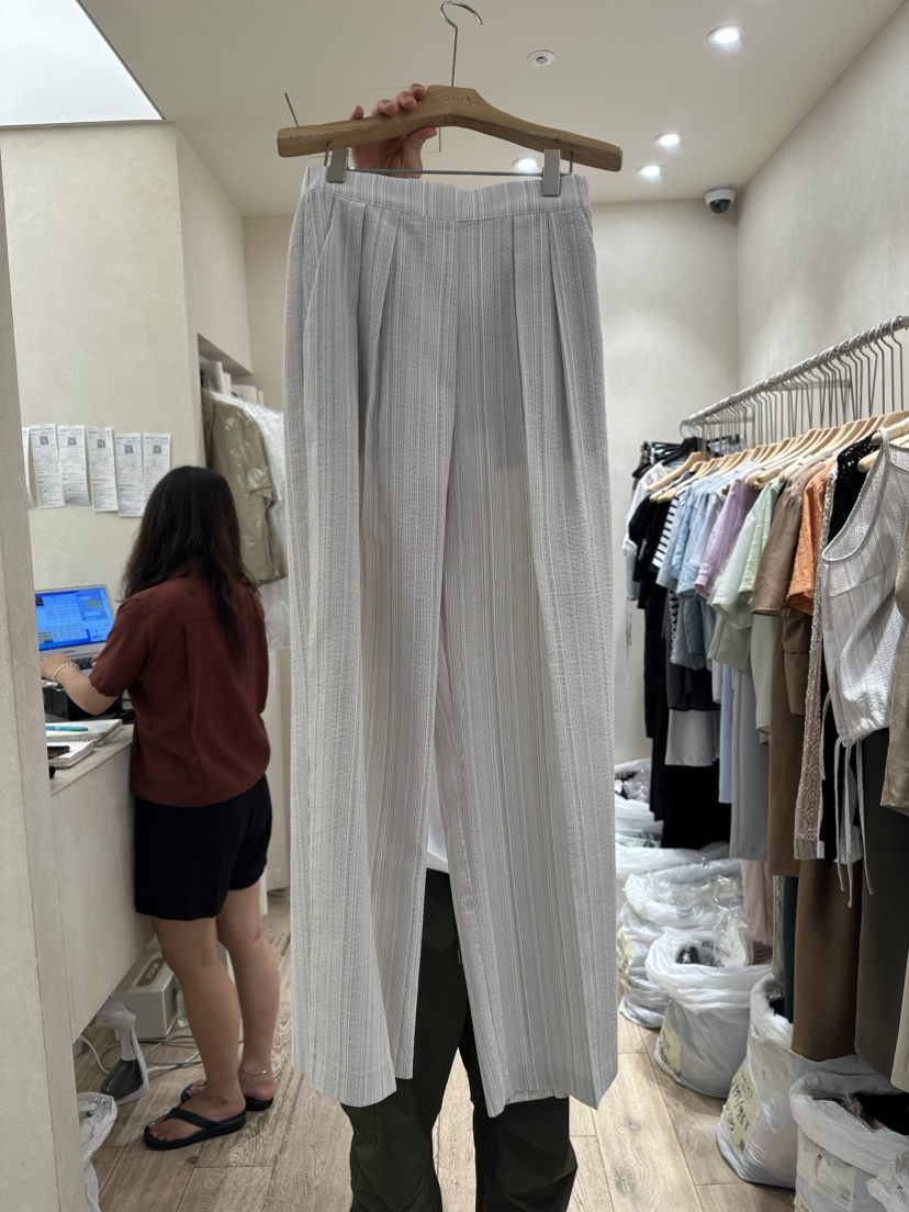 2nd GATE直郵韓國代購女裝新品職業人氣推薦24春夏休閑褲2ND GATE休閑褲圖色2