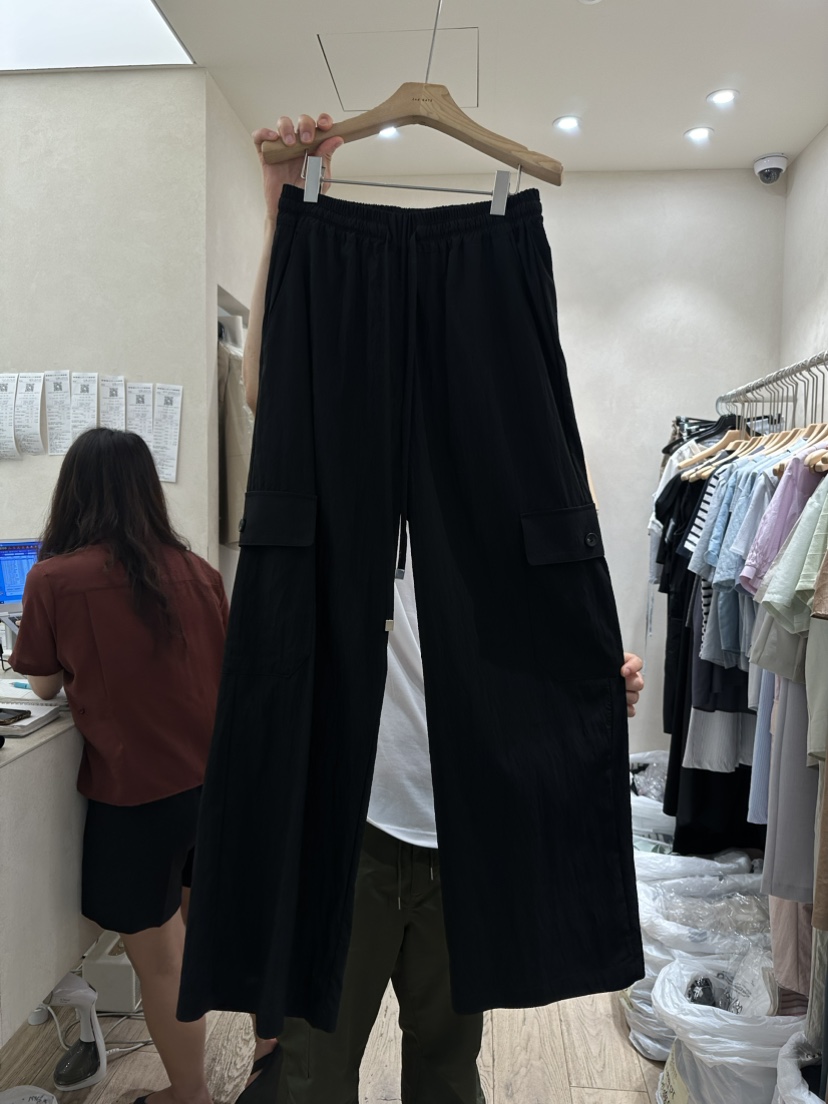 2nd GATE直郵韓國代購女裝新款休閑職業推薦24春夏休閑褲口袋2ND GATE休閑褲圖色2