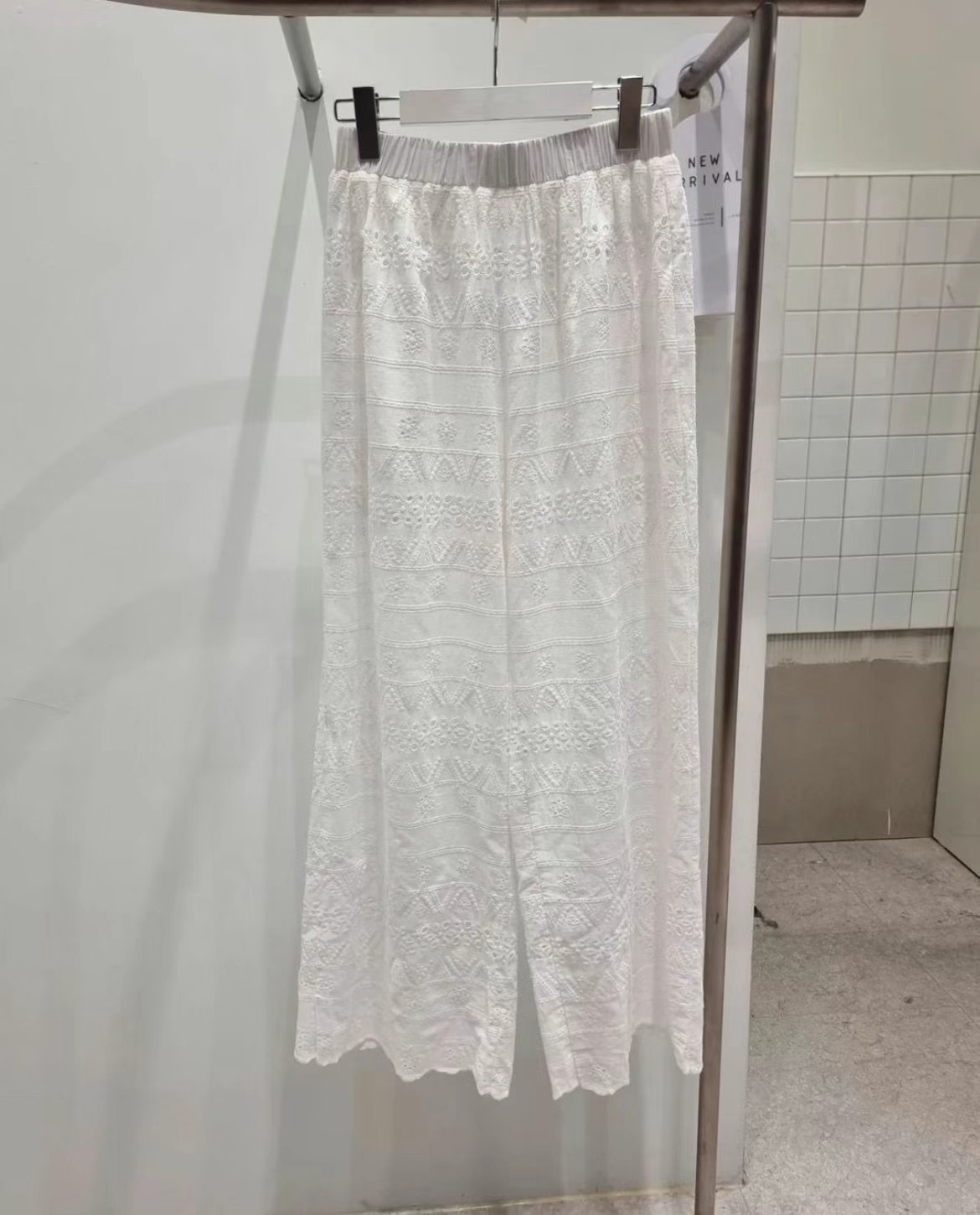 husbee直郵韓國代購女裝新品熱賣推薦職業真品時尚休閑褲蕾絲husbee休閑褲