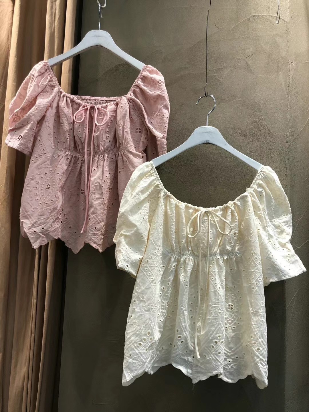 MARON韓國直郵東大門代購女裝新款24春夏職業休閑襯衫蕾絲衫MARON襯衫/蕾絲衫