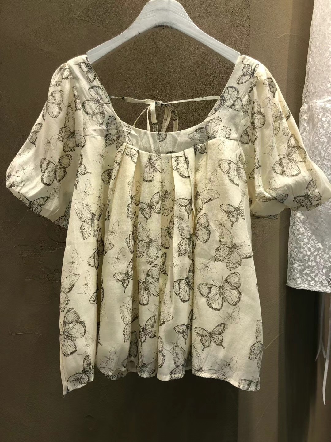 MARON韓國直郵女裝新款人氣24春夏推薦職業真品襯衫蕾絲衫MARON襯衫/蕾絲衫