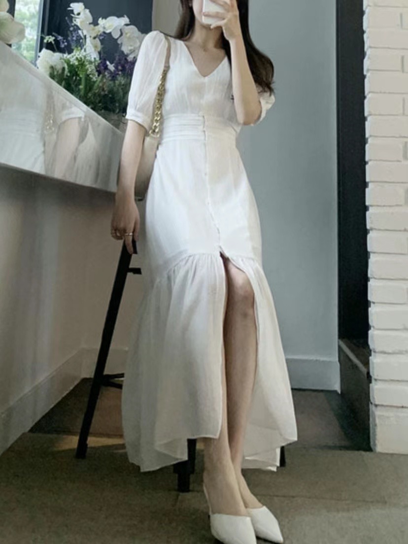mine:D直郵韓國代購女裝新款時尚熱賣休閑人氣24春夏連衣裙mine:D連衣裙圖色2