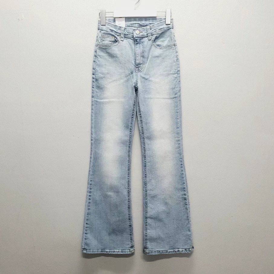 DOUBLEM韓國直郵東大門代購女裝新品時尚24秋夏熱賣牛仔褲DOUBLEM牛仔褲