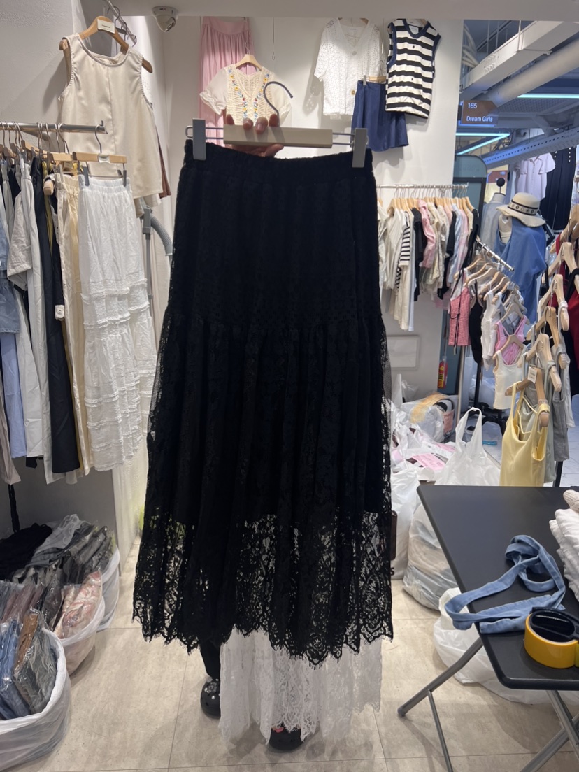 HOT PLACE/DREAM GIRIS韓國直郵女裝新款人氣半身裙中短裙空半身裙/中短裙圖色2