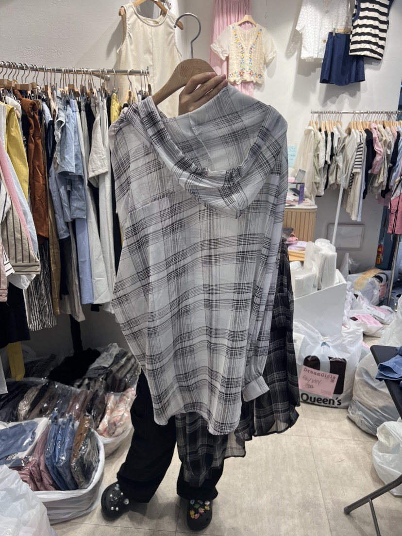 HOT PLACE/DREAM GIRIS韓國直郵女裝新品24春夏襯衫蕾絲衫空襯衫/蕾絲衫