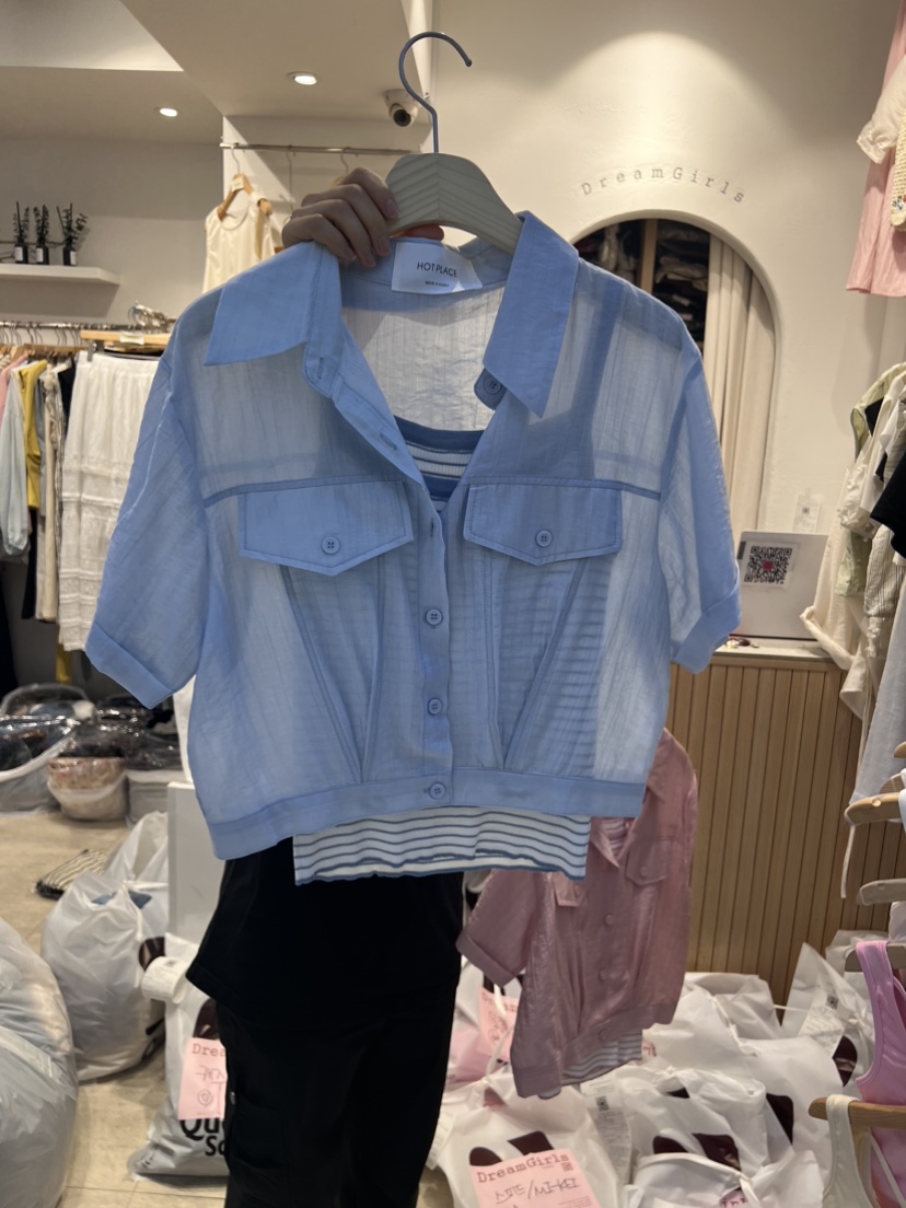 HOT PLACE/DREAM GIRIS直郵韓國代購女裝新品24春夏套裝空套裝圖色1