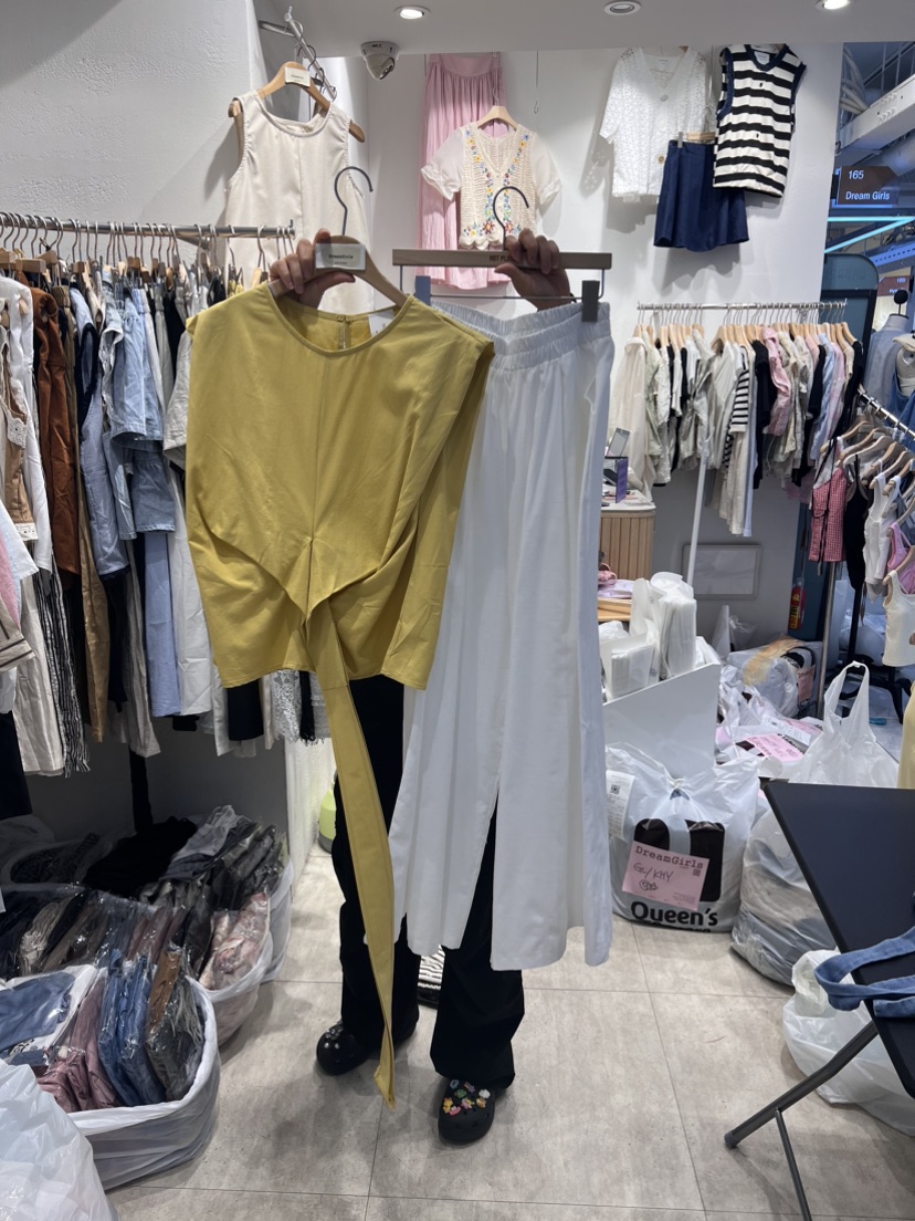 HOT PLACE/DREAM GIRIS韓國直郵東大門實拍女裝新款24春夏套裝空套裝圖色1