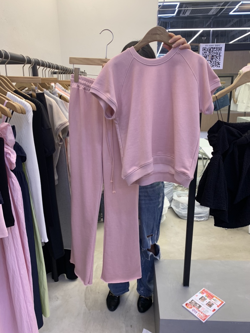 LCOMMA 韓國直郵女裝新款真品時尚24春夏職業推薦休閑套裝LCOMMA套裝圖色2