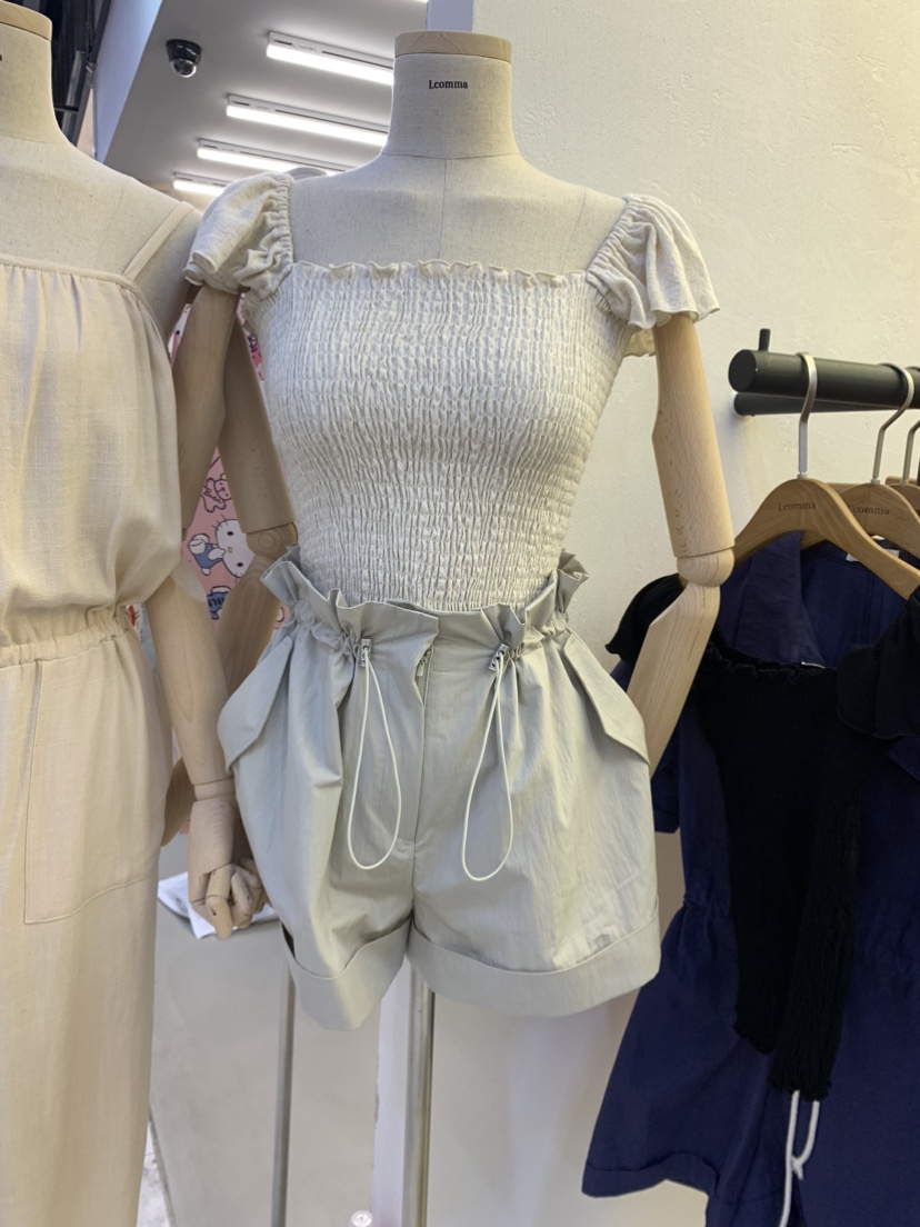 LCOMMA 韓國直郵東大門代購女裝新品熱賣推薦24春夏短褲LCOMMA短褲