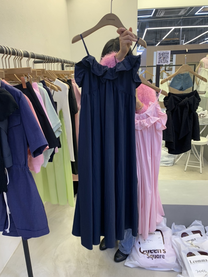 LCOMMA 韓國直郵東大門實拍女裝新款休閑推薦熱賣職業連衣裙LCOMMA連衣裙圖色3
