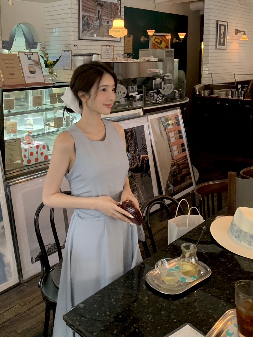 MARID韓國直郵東大門實拍女裝新款人氣熱賣真品時尚24春夏連衣裙MAYBE&CO連衣裙