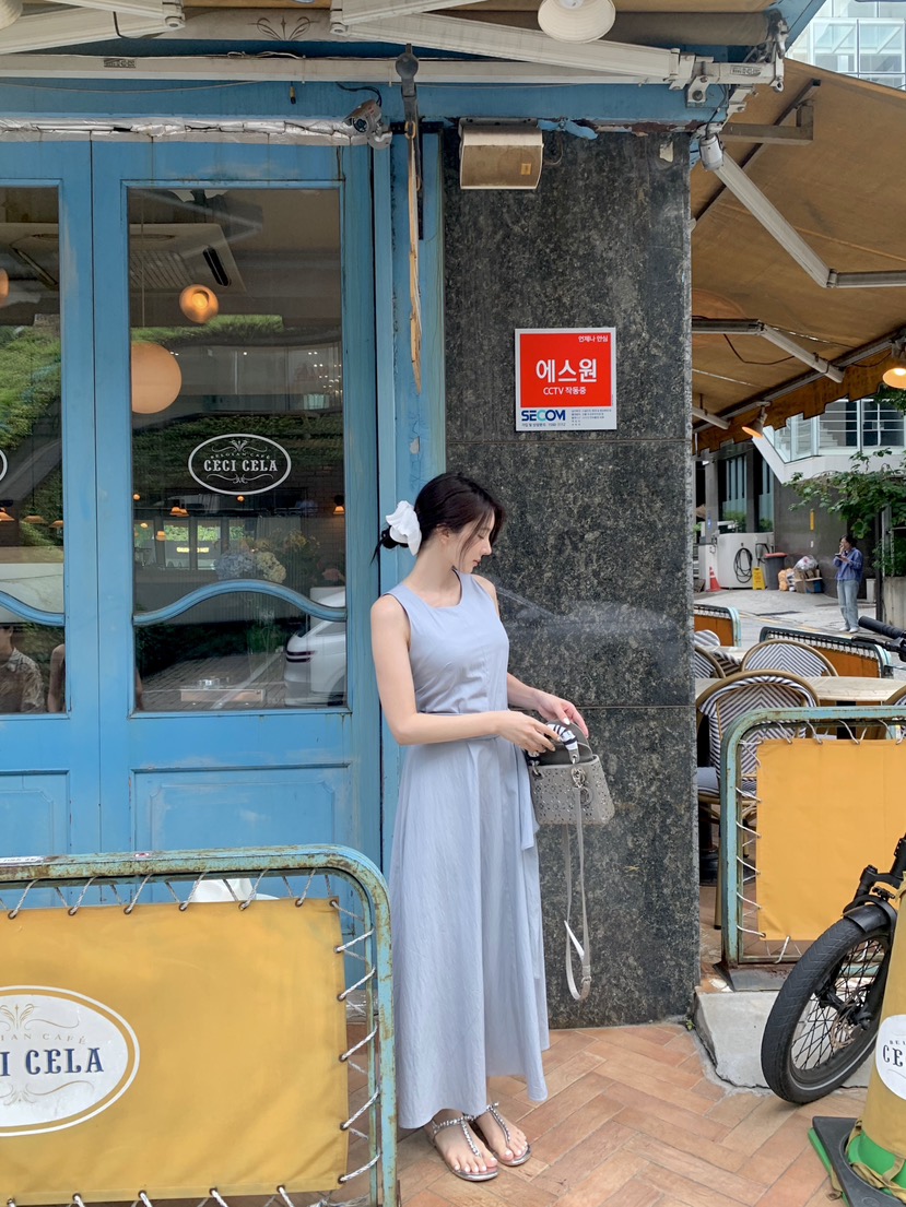 MARID韓國直郵東大門實拍女裝新款人氣熱賣真品時尚24春夏連衣裙MAYBE&CO連衣裙